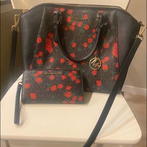 Michael Kors purse cross body and wallet